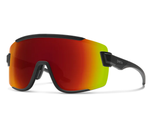 Smith Wildcat Matte Black With ChromaPop™ Red Mirror Lens