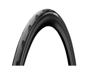 Continental Grand Prix 5000 Tire - 700 x 28 Clincher Folding Black BlackChili Vectran Breaker LazerGrip ACT