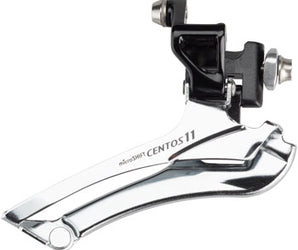 MICROSHIFT CENTOS FRONT DERAILLEUR 11-SPEED DOUBLE BRAZE-ON SHIMANO COMPATIBLE