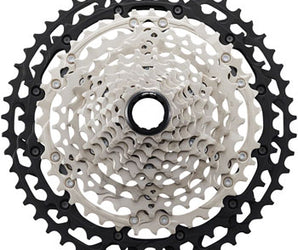 SHIMANO XT CS-M8100 CASSETTE - 12-SPEED 10-51T SILVERBLACK MICRO SPLINE