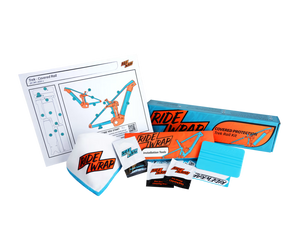 Ridewrap Trek Rail Covered Kit Clear Gloss