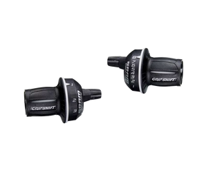 SRAM MRX COMP SHIFTER SET 8 SPEED REAR MICROFRICTION FRONT