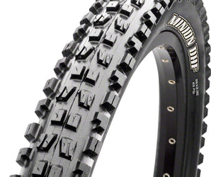 MAXXIS MINION DHF 27.5X2.80" TIRE 60TPI, DUAL COMPOUND, EXO CASING, TUBELESS READY, BLACK
