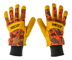 Handup ColdEST Weather Gloves Orange Camo