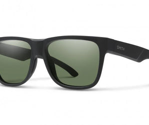 Smith Lowdown 2 Matte Black with ChromaPop™ Polarized Gray Green Lens