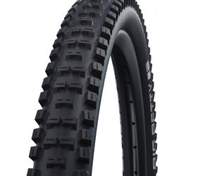 SCHWALBE BIG BETTY TIRE - 29 X 2.4 TUBELESS FOLDING BLACK EVOLUTION LINE ADDIX SOFT SUPER TRAIL
