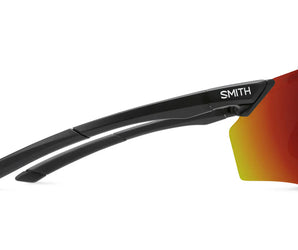 Smith Ruckus - Matte Black with ChromaPop™ Red Mirror Lens