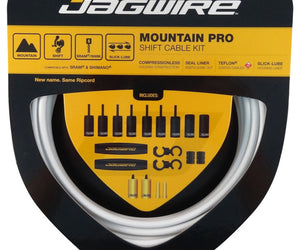Jagwire Mountain Pro Shift Cable Kit with White Housing