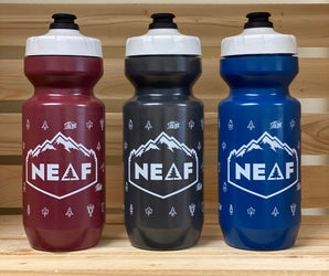 NEAF 22oz Purist Water Bottle White Caps