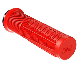 One-up Thick Lock-On Grips Red