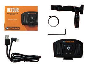 Outbound Lighting Detour Bike Light for Road/Gravel Riding