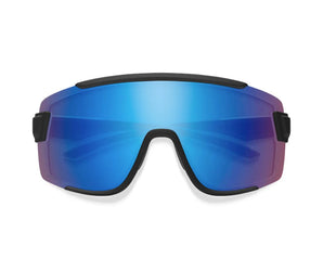 Smith Wildcat Matte Black With ChromaPop™ Low Light Rose Blue Mirror Lens
